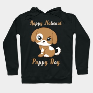 Happy National Puppy Day, Puppy Day 2023 Hoodie